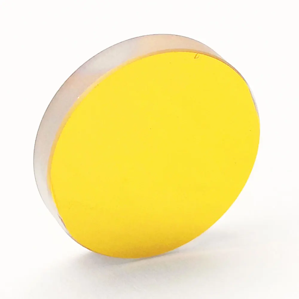 Custom high reflective gold coated Si/Silicon mirror for Co2 laser cutting/welding/marking machine