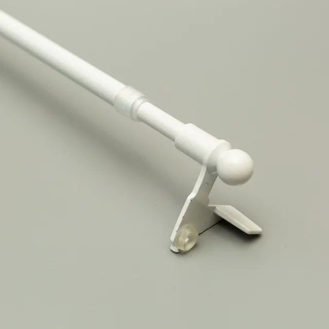 Eco-friendly Decor Curtain Poles Classic Europe Style Mini Extendable Curtain Cafe Rods