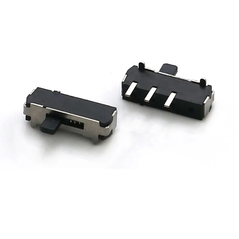 Sliding switches SPDT 3 Pin SMD Mini Slide Switch With knob