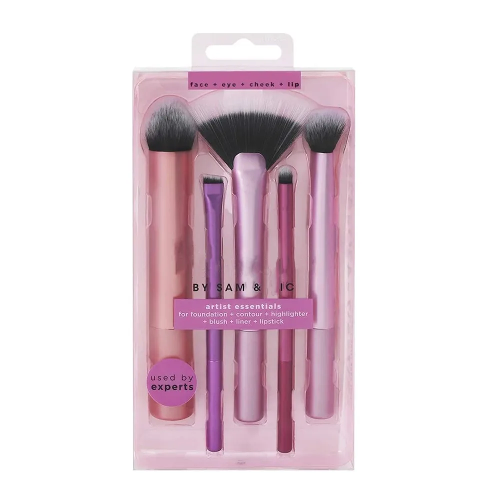 1/3/4/5/8 Pieces Custom Vegan Private Label Maquillaje Brochas Foundation Makeup Brush Set With Makeup Sponge Professional