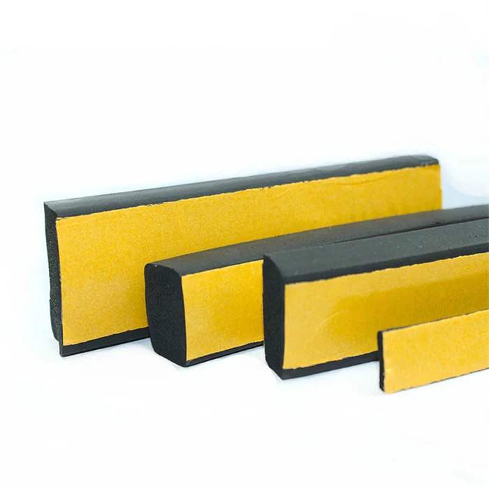 Adhesive UV protection elastic wear-resisting automobile EPDM foam seal strips
