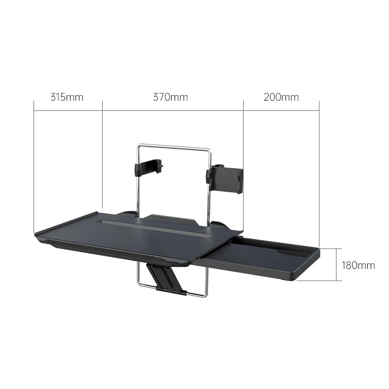 Car steering wheel multi-function card table Car chair back computer rack car computer table