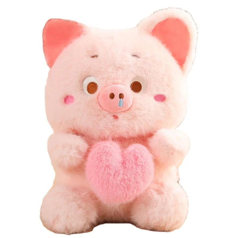 Popular 2024 Toys Love Pig Doll Plush Toy Wholesale Cuddle Pig Love Pillow Press Bed Doll Cushion Stuffed Animal Toys Gift