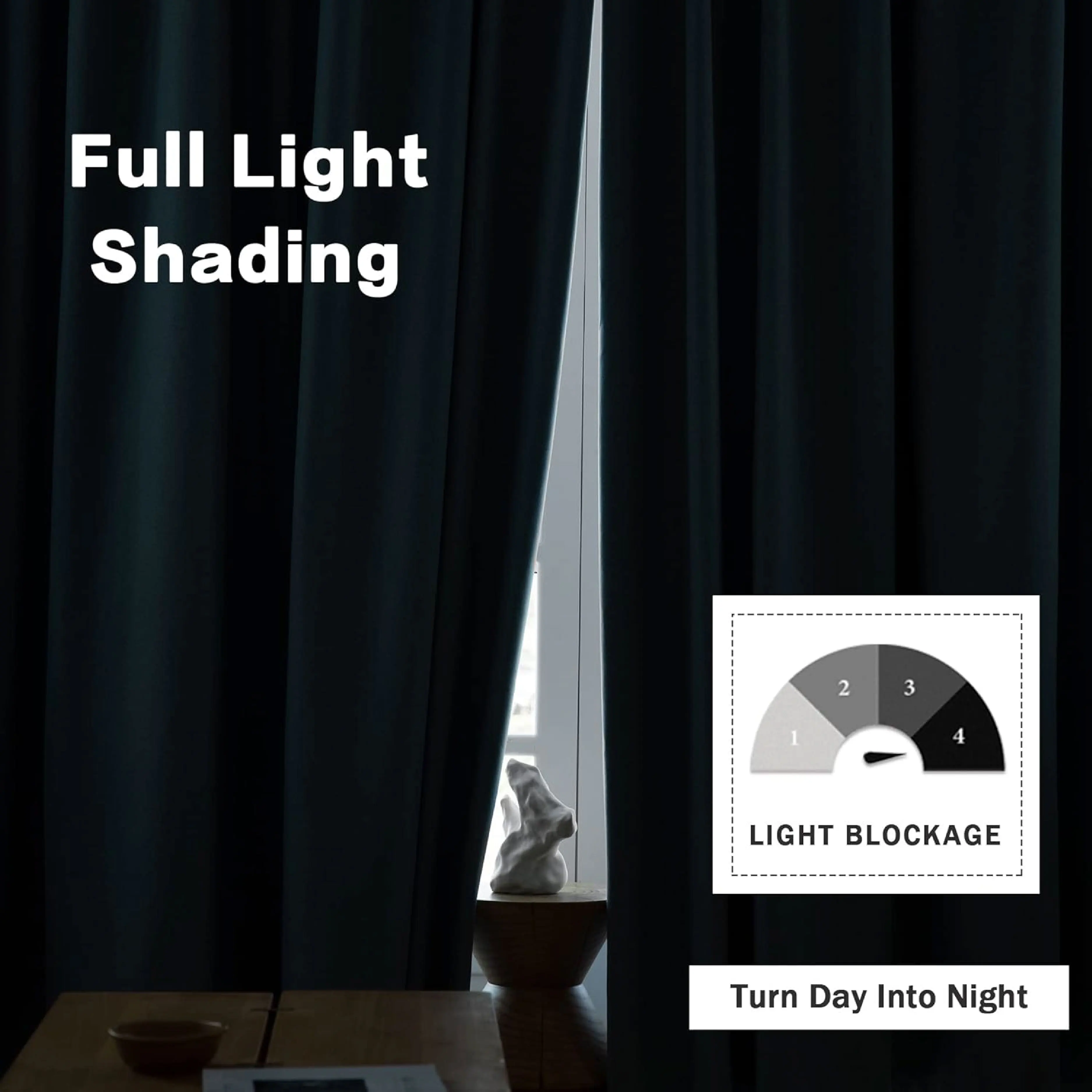 OEM/ODM Wholesale Custom New Arrive Two Side 100% Polyester Faux Linen Blackout Window Curtain Drapes Fabric