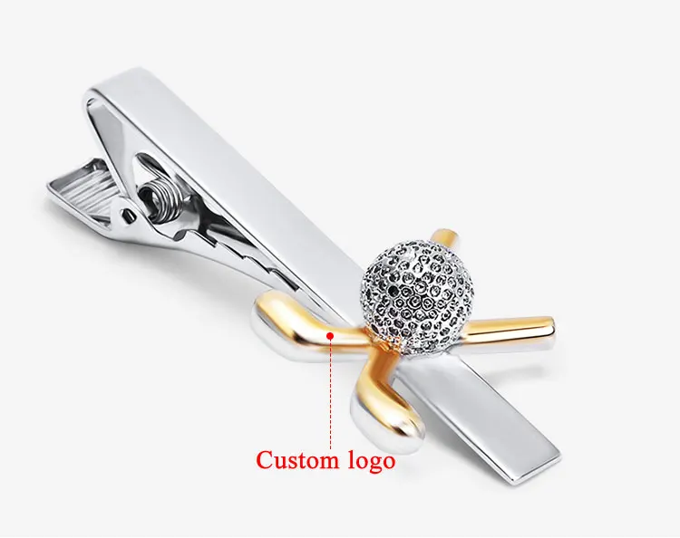 
Wholesale Men Suit Western Style Rose Gold Tie Bar Metal Brass Long Tie Clip for Men 