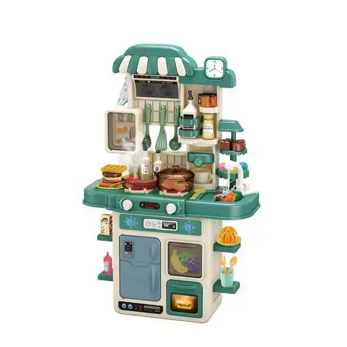 2024 Most Popular Pretend Play Kitchen Toys For Boys Girls Kids Kitchen Set Toy