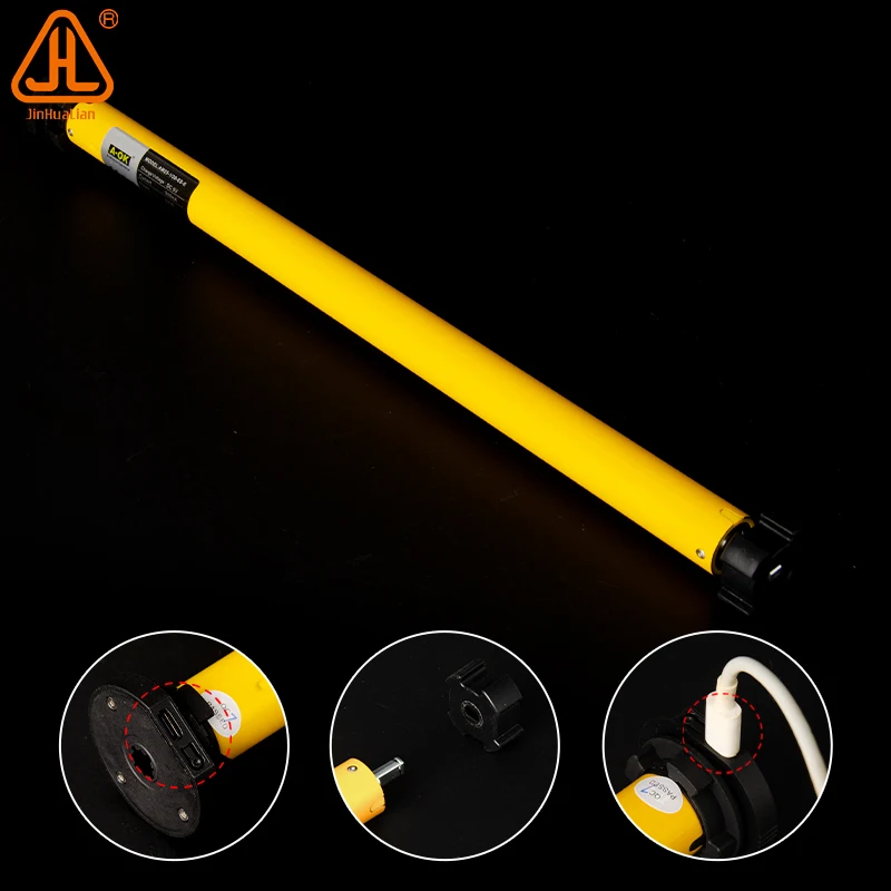 Lightweight battery tubular motor designed for easy installation in various window covering applications