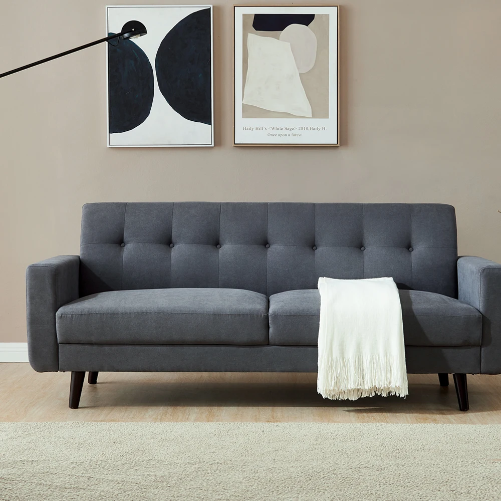 
USA Stock Mid-Century Furniture l Couch Sofa Living Room Modern 