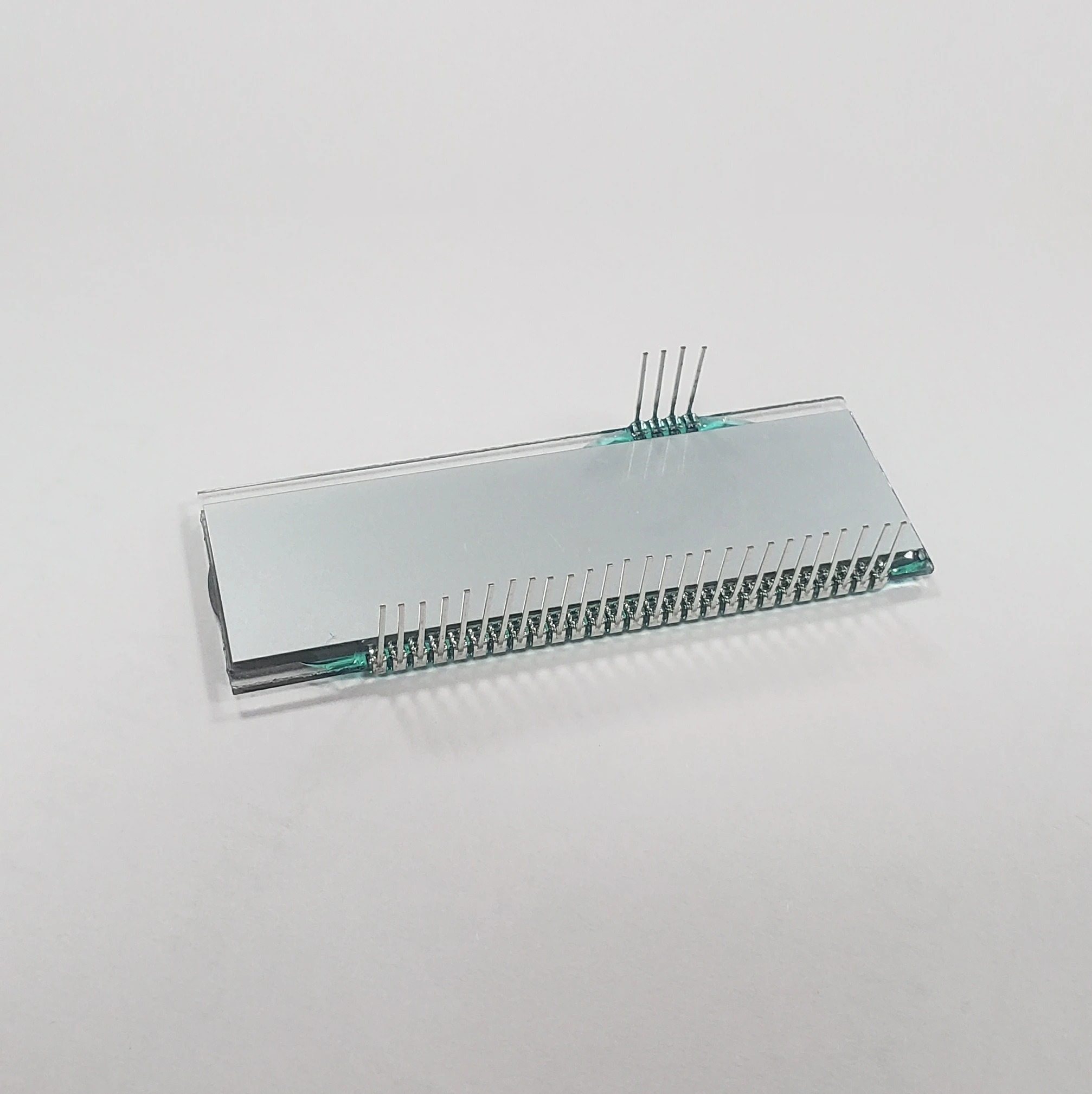 Indian market Black and White 7 Segment LCD electronic power  meter  Digital Panel 1/4 Duty TN HTN pin connectors LCD panel