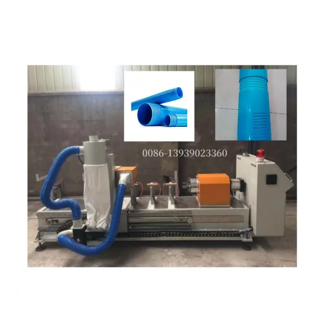 Upvc pvc pipe slotting machine for sale
