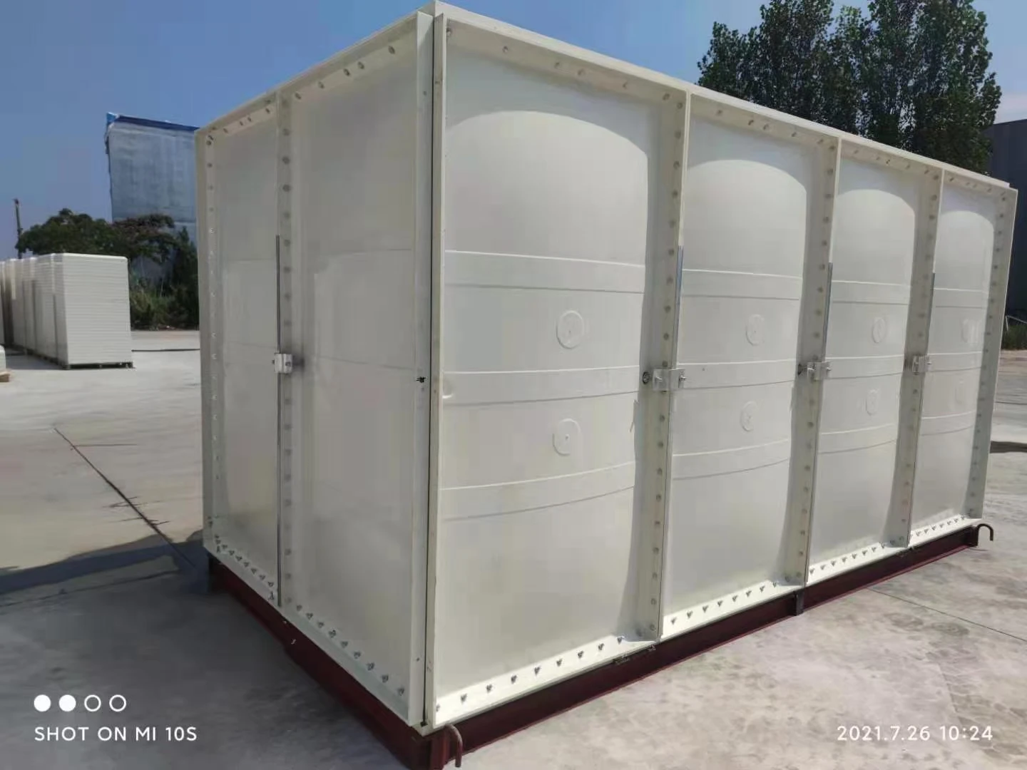 Philippines  good quality grp water tank manufacturer 10000 liter smc water tank
