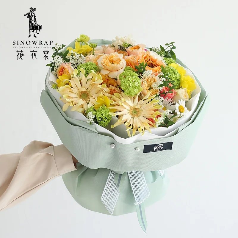
Wholesale Super Soft Waterproof Flower Wrapping Paper Flower Bouquet Wrapper Foam paper 