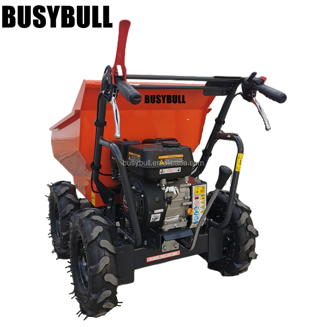 Небольшой самосвал BUSYBULL используемый на фермах в садах