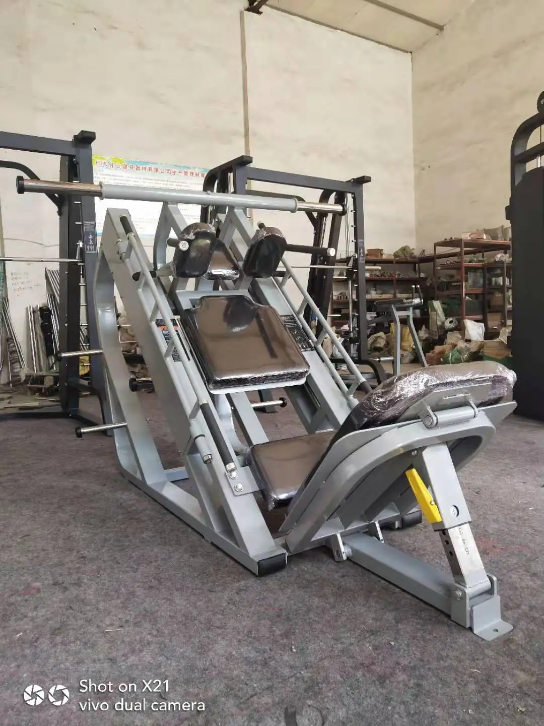  Commercial Fitness Equipment Bodybuilding Hack Slide Machine 45 Degree Leg