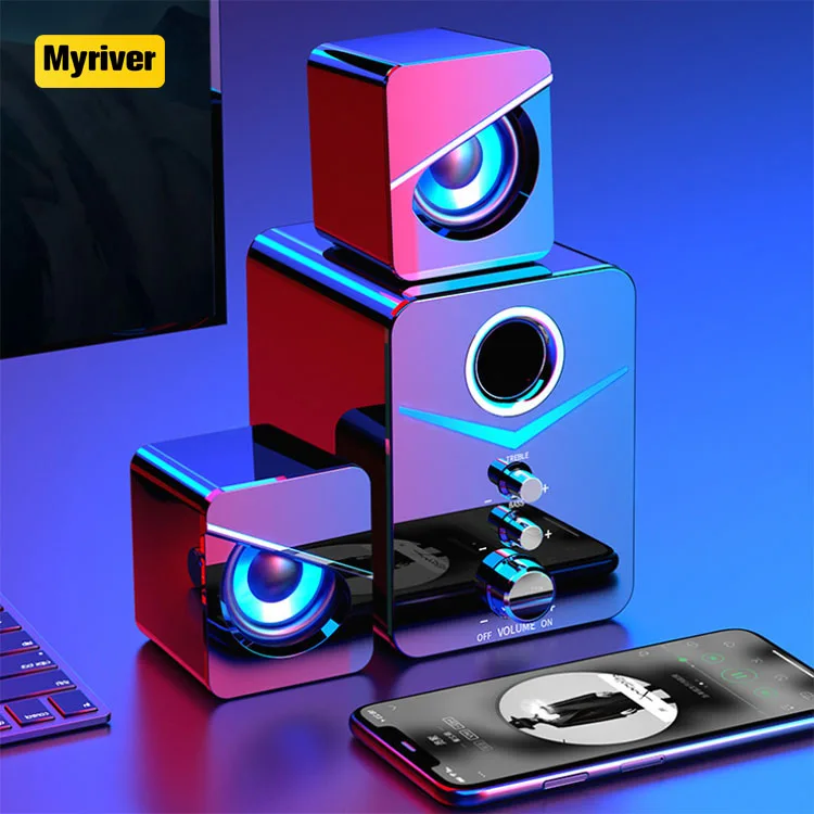 Myriver Large Outdoor Karaoke Trolley Speaker Dj Party Speakers Sound Equipment/Amplifiers/Speaker Audio Speaker Box