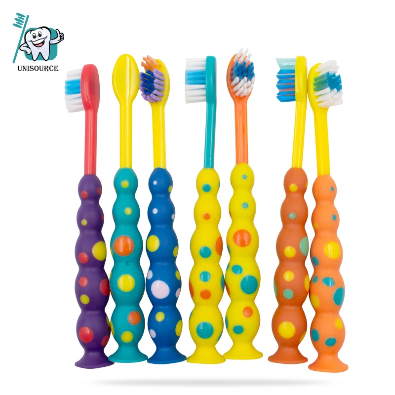 kid Toothbrush with Strong Suction for Standing up Custom Logo Toothbrush Wholesale kid Toothbrush wholesale