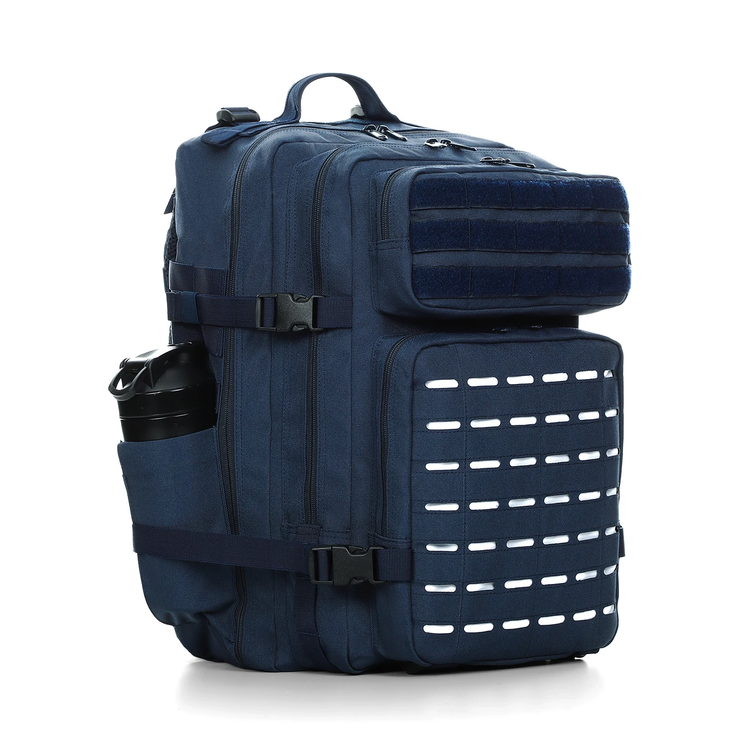 Custom hiking 45L unisex survival molle nylon tactical waterproof fitness backpack wholesale molle backpack