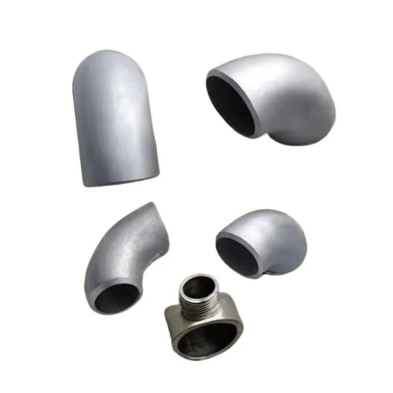 Wholesale Carbon Steel Butt Weld Elbow Pipe Fitting ASME B16.9 A234 SCH 40 STD 45 90 180 Degree Gas Application Rubber Brass
