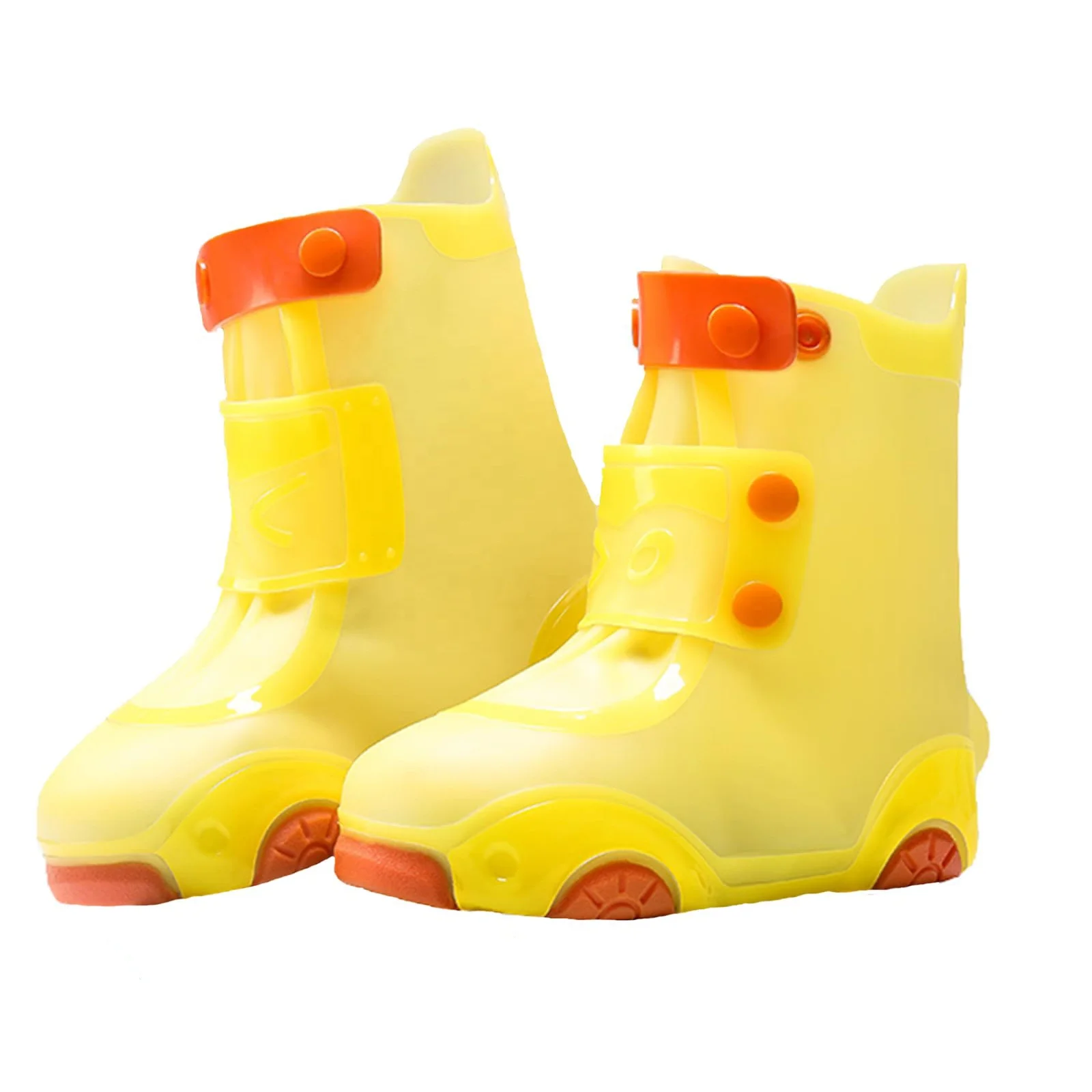 Rain Shoe Covers, Waterproof Shoe Covers for Kids Rain Boot, Non-Slip Reusable Galoshes for Boys and Girls