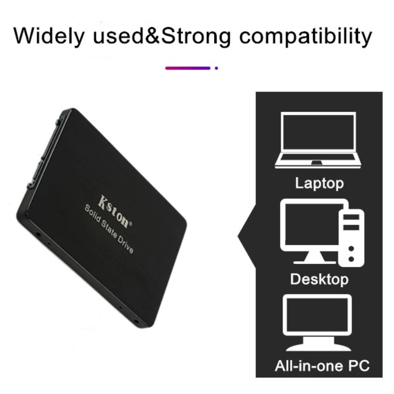 Твердотельный накопитель Kston SSD 120 ГБ 2 5 дюйма SATA3 240 для ноутбуков и