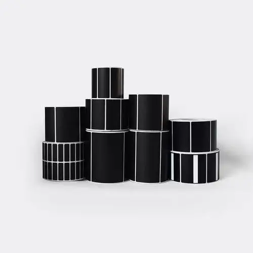 THERMAL TRANSFER BLACK PP ADHESIVE BARCODE LABEL