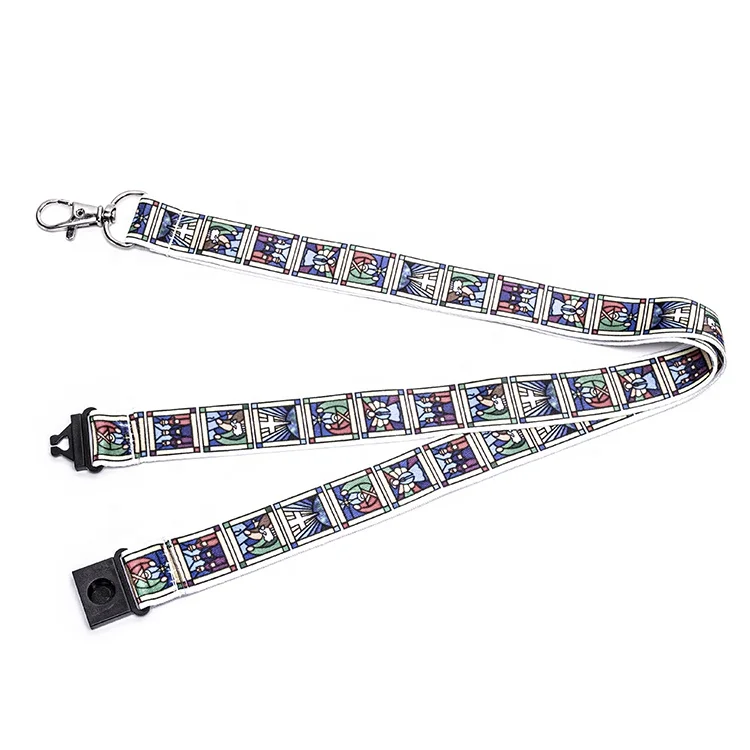 Hot sale Lanyard factory make custom printing polyester lanyard with logo