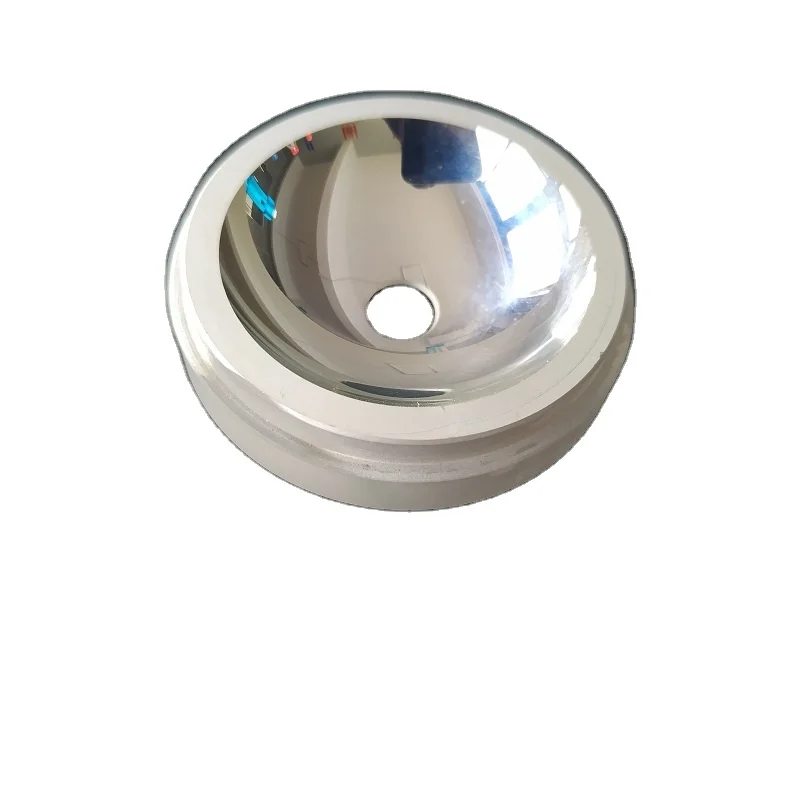 Wholesale High Quality 60 mm 70mm 80mm diameter Optical Plano Concave Mirror Optical Reflector with a hole in the centre