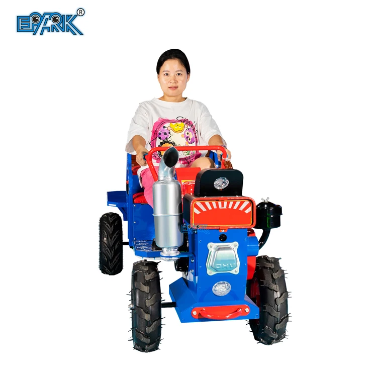 Amusement Park Rides Tractor Battery Drive Car Electric Car Tractor Kids Riding Car