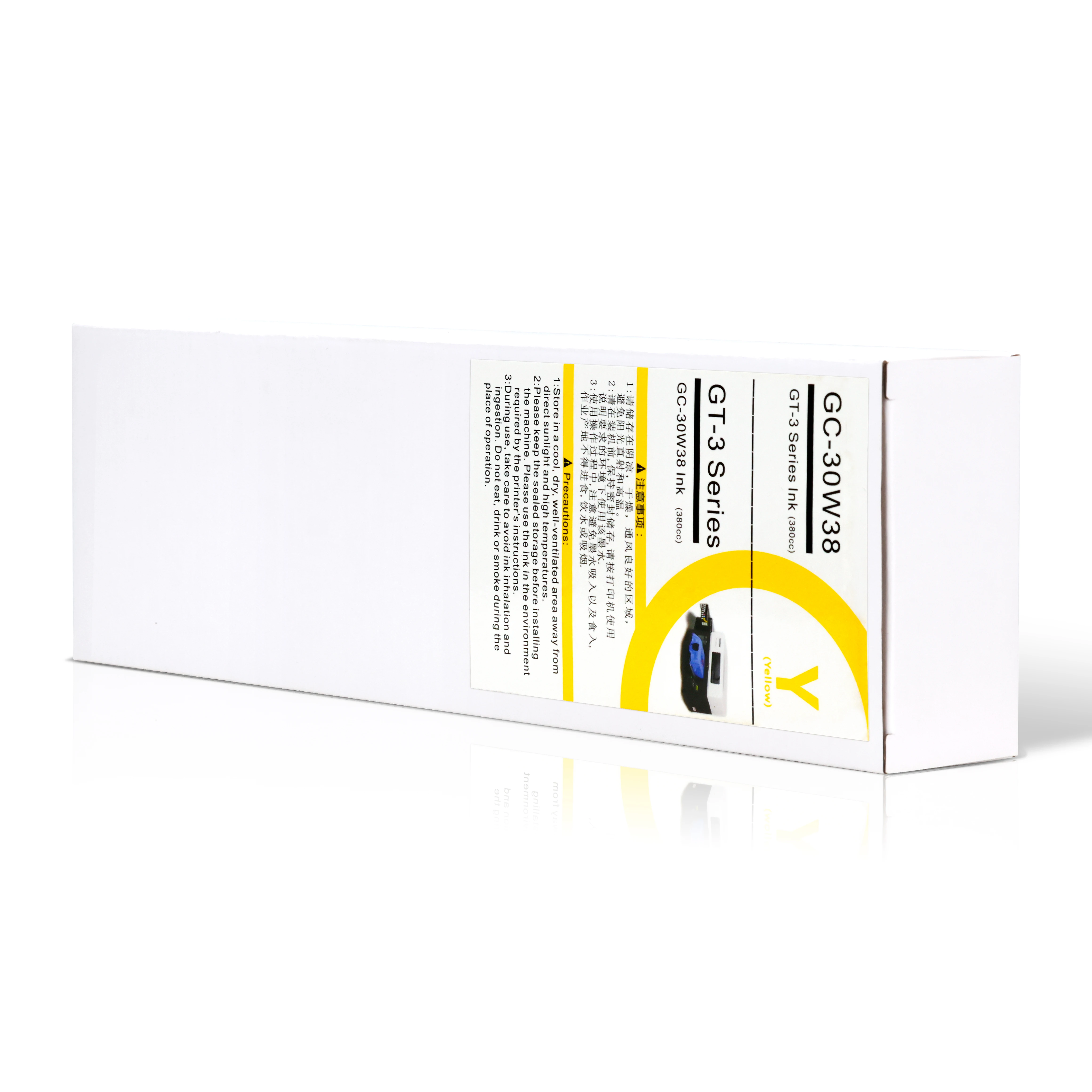 Xcellent High quality 380ml 5 Colors DTG bag ink Textile Ink For Brother GT381 GT341GT361 DTG Printer