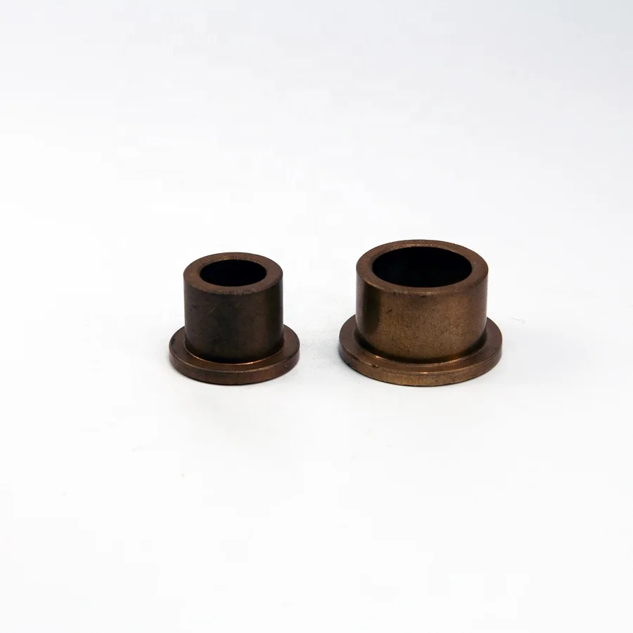 Sintered Metal Bronze Flange Plain Bush Bearing