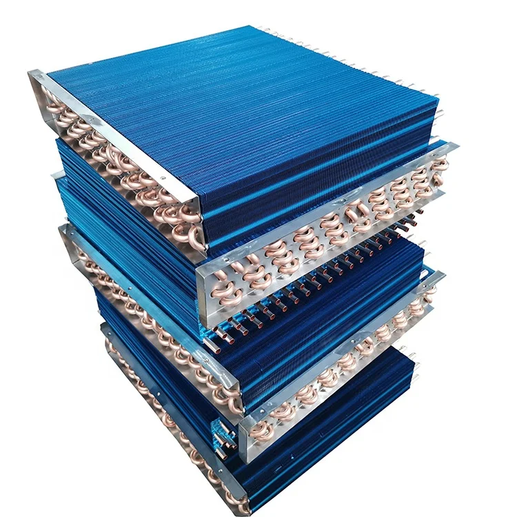 High quality  Aluminum Heat Pump Condenser Coil Refrigeration Cooling Condenser Coil