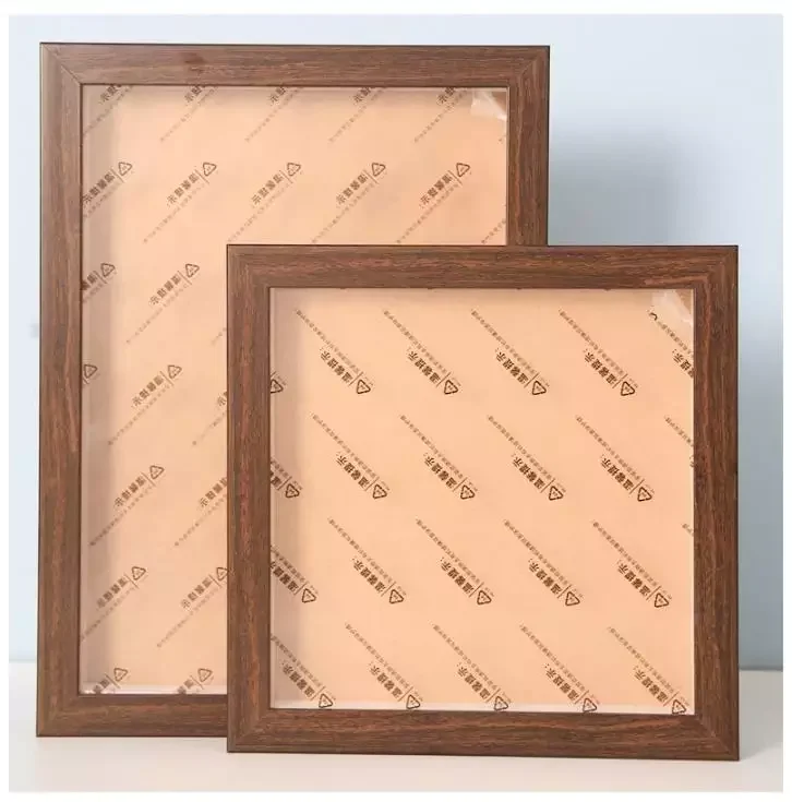 Wooden stereoscopic frame hollow picture frame shell specimen frame