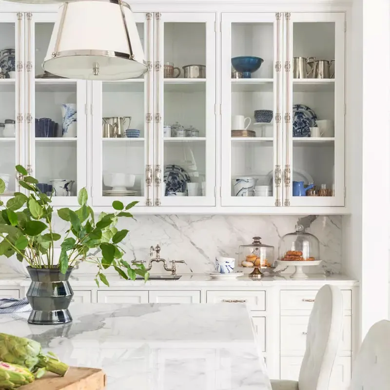 High Quality Kitchen Cupboard Customized Kitchen Cabinets Ready To Assemble Kitchen Furniture Solid Wood Set