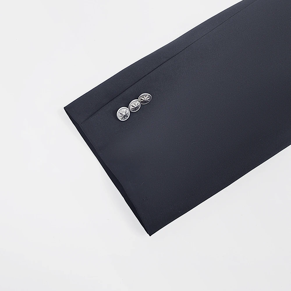 Custom Security Guard Duty uniform Blazer Long-sleeved Jacket royal Guard Property Patrol Black Security Jacket