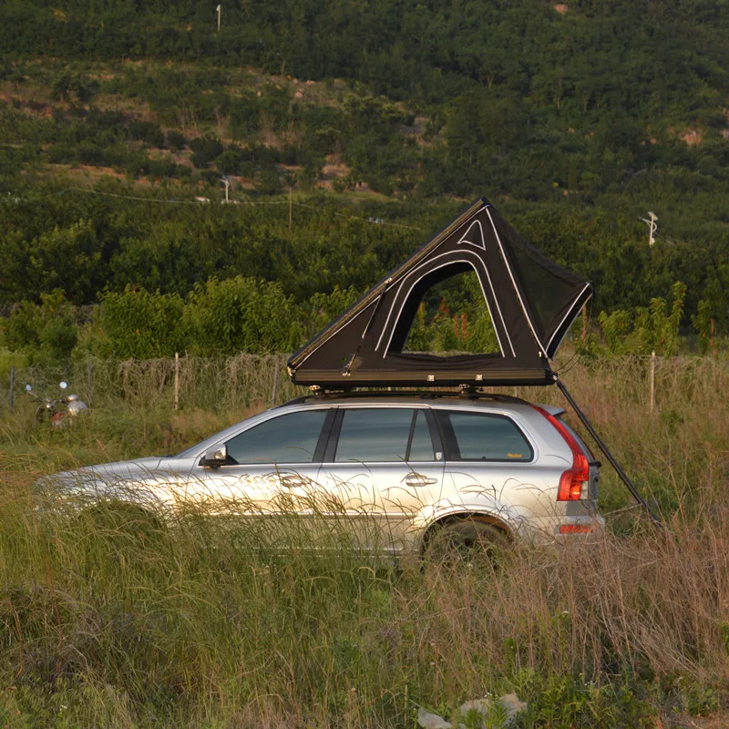 2024 Outdoor Camping Inflatable Car Camping Hard Shell Roof Top Tent for Jeep Wrangler