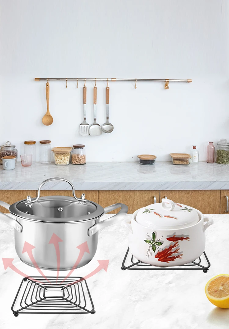 Household kitchen potholder iron table mat casserole mat