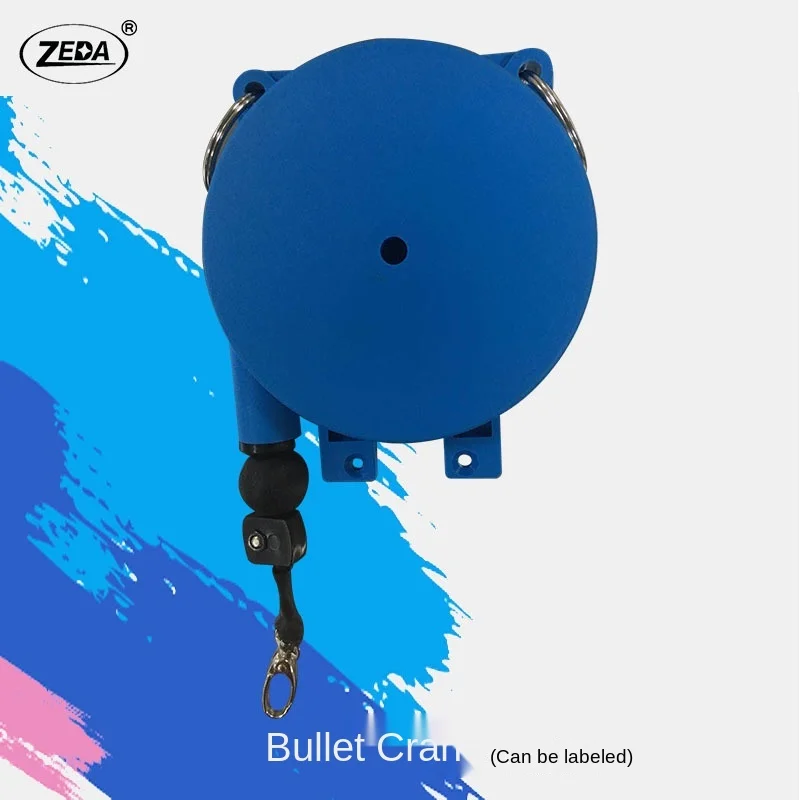Wholesale zeda plastic mini electric wire rope hoist Balancer Bomb Crane for Electric Batch Screwdriver