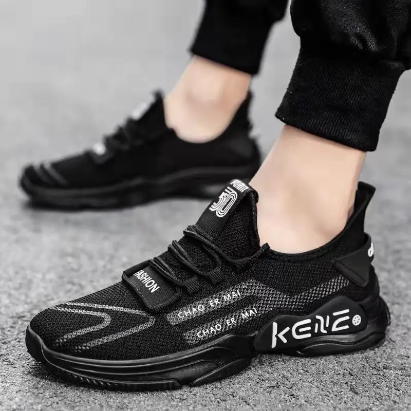 cheap made in china sport shoes mesh black no new for men shoes sneaker casual sneakers custom shoes