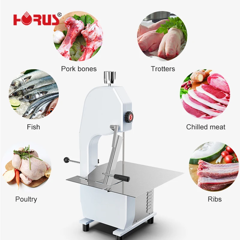 Horus aluminum alloy butcher meat 110v bone saw electric meat cutter machine