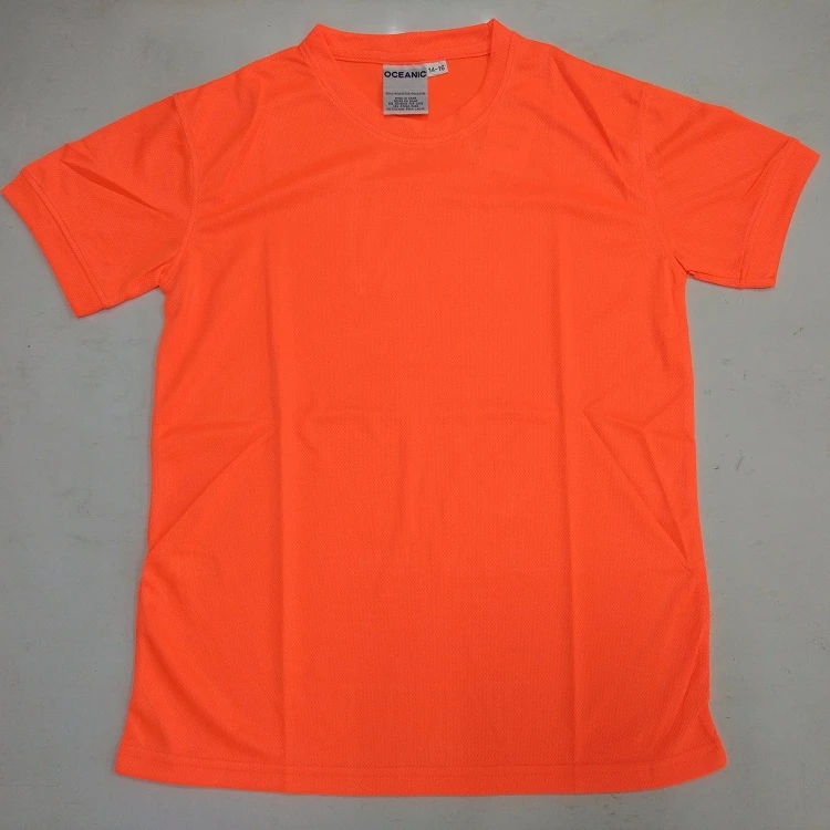
Guangdong Factory New Arrival T Shirts Logo Custom Printed Tops Fashion Clothing Mens Womens Orange Polo Blank T Shirt 