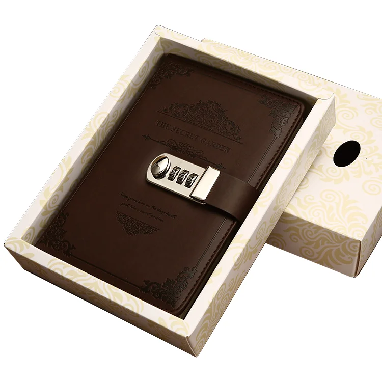 Lock Journal Notebook Secret Journal Diary with Combination Lock