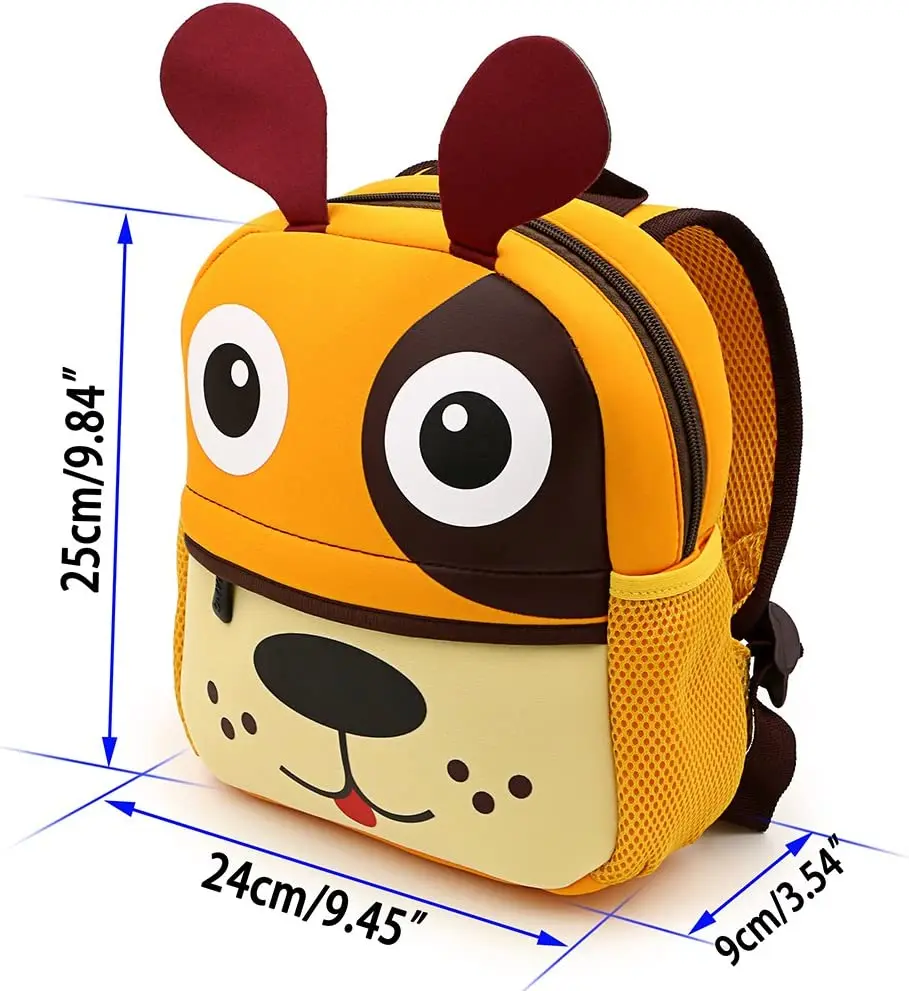 School Backpack Cute Neoprene Cartoon bags for Children Kid Toddler Backpack Baby Boys Girls school backpack