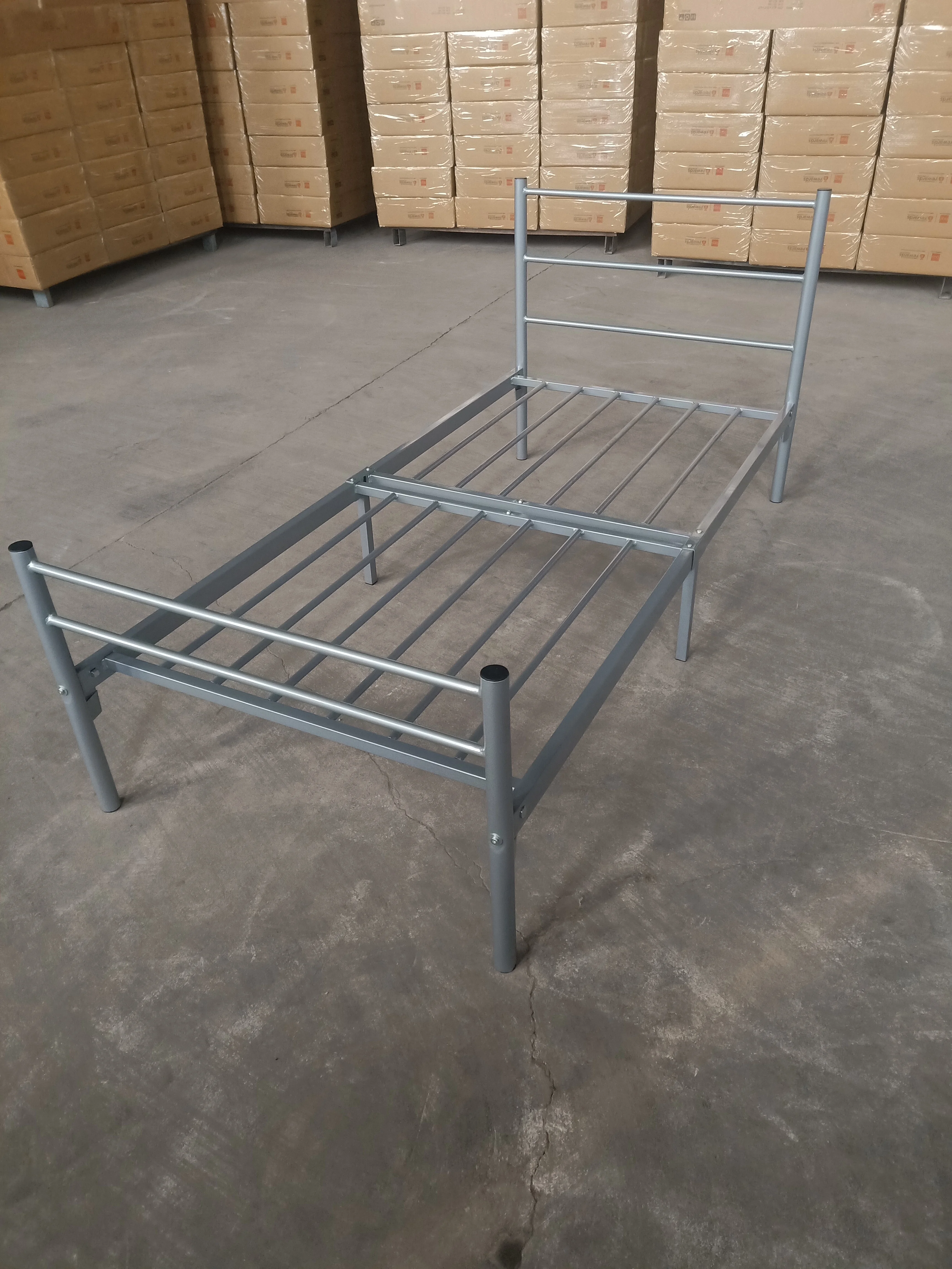 Metal furniture steel metal single beds for sale