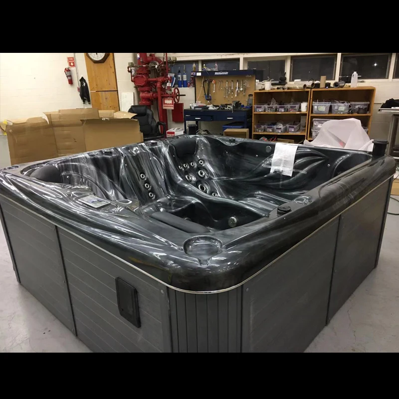 BAIA Outdoor 5 person hot tub spa Bath tube big SPA with Jets bathtub computer controlled massage bathtub