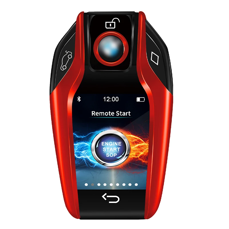 Auto Alarm Lcd Wireless Smart Key Touch Screen Keyless Entry Car Remote Key For Ford Mazda Toyota Porsche Honda Cadillac