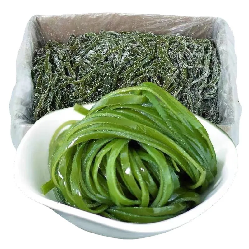 Seafood Factory Machine High Quality New Crop Dried Cut Salted Kelp Laminaria Dry Salted Kelp Silk Dried Without Salt Shredded