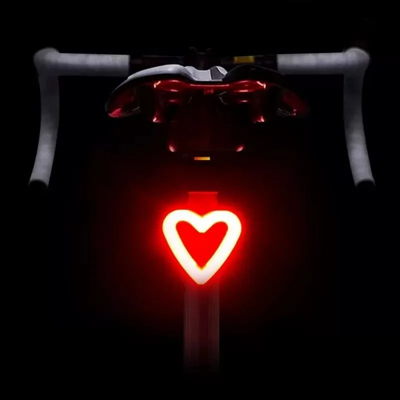 Bicycle Tail Light Cycling Lamp Multi Lighting Modes USB Rechargeable Led Flash Tail Rear Lights Seatpost Bike Accessories
