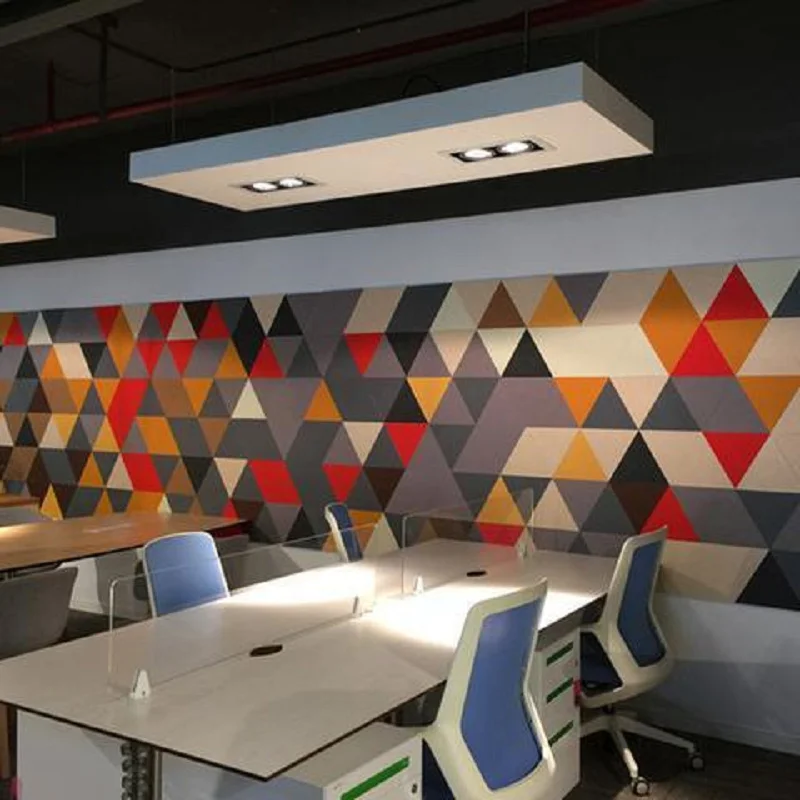Manufacturer supply 3d wall felt panels