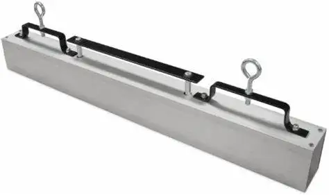 Heavy Duty Magnetic Floor Sweeper with Wheels to Pick Up Nails Stray Ferrous Objects