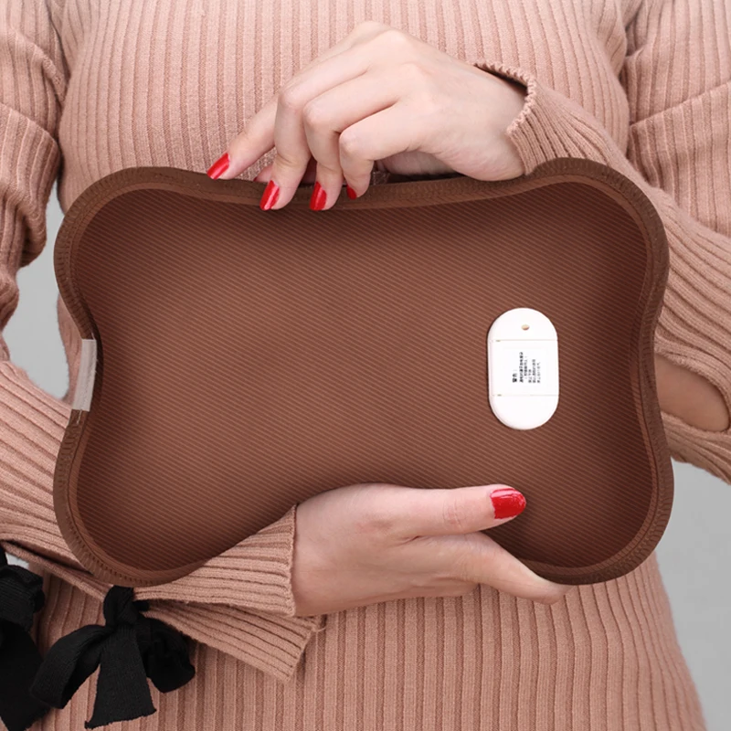 
hand warmer pvc electric heat bag rechargeable hot water bottle waist belt 